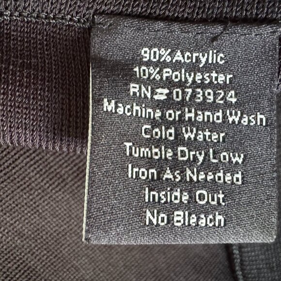 Misook Knit Pull On Straight Leg Knit Pant 3X Stretch Flat Front Seam Detail - Picture 4 of 16